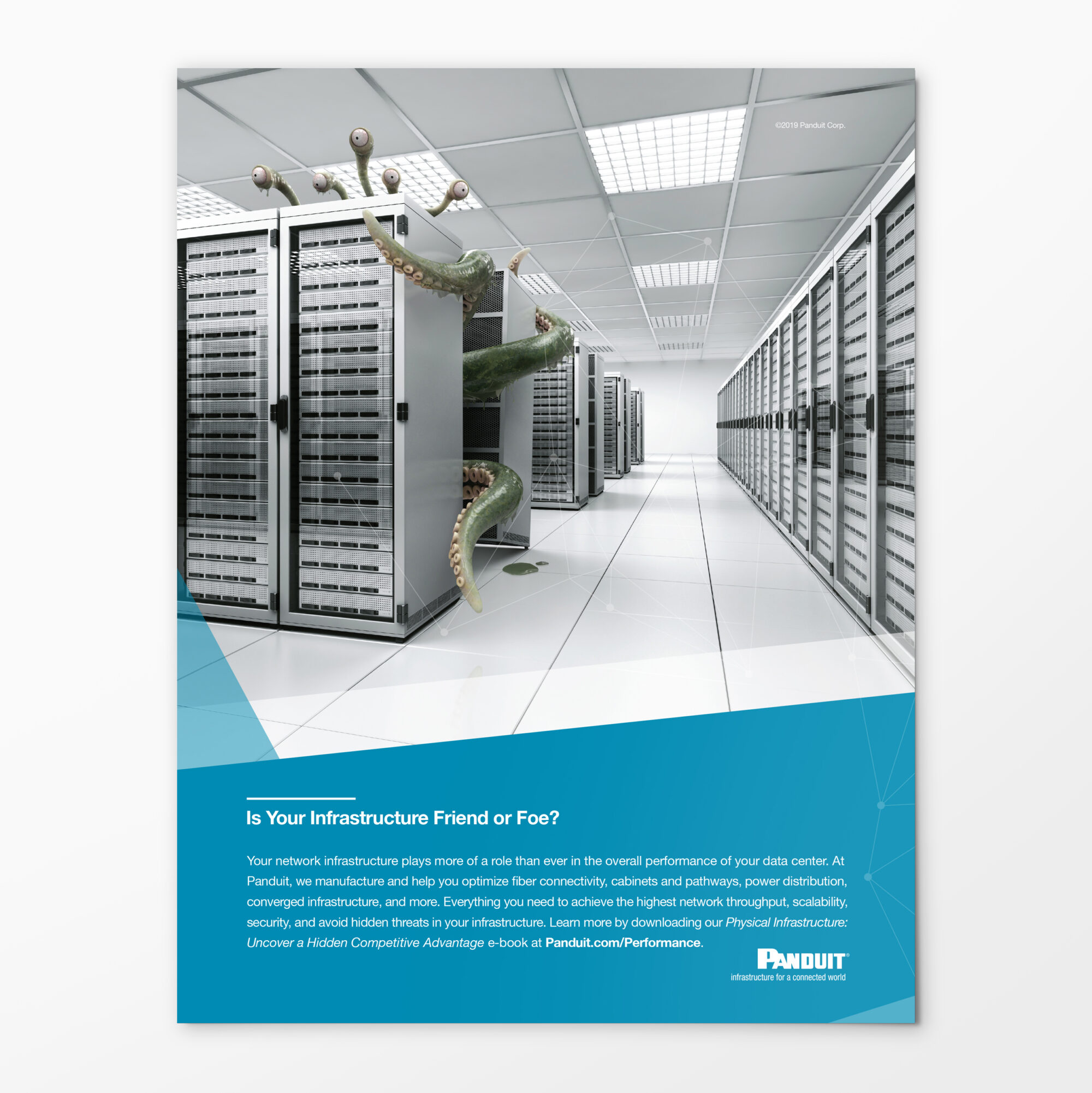 Panduit brand campaign print ad 1 3D_v2