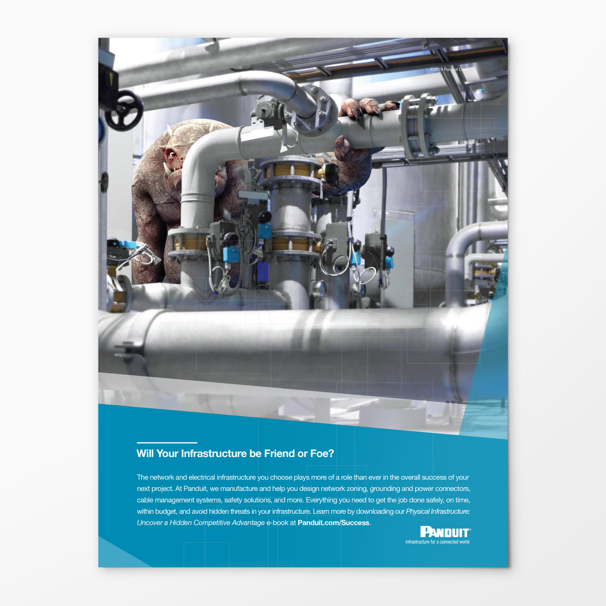 Panduit brand campaign print ad 4 3D_v2